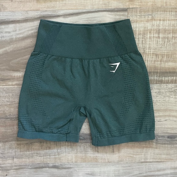 Gym shark vital seamless in green marl set - Picture 2 of 3